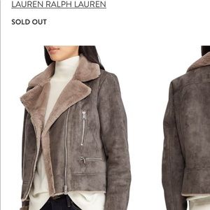 ralph lauren faux shearling